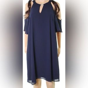 Vince Camuto Float Chiffon Dress
